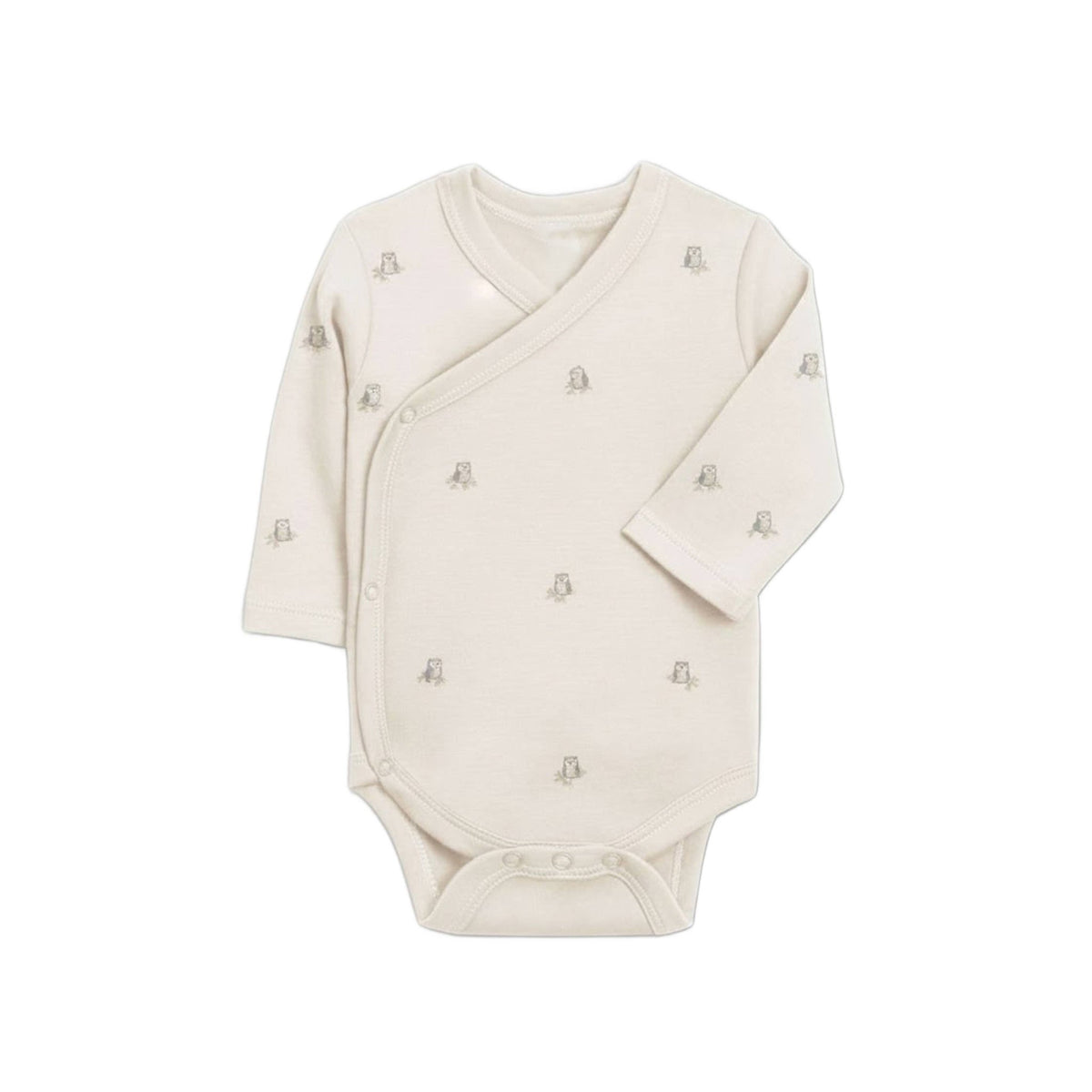 Organic Kai Kimono Bodysuit | Owl - Echo Market