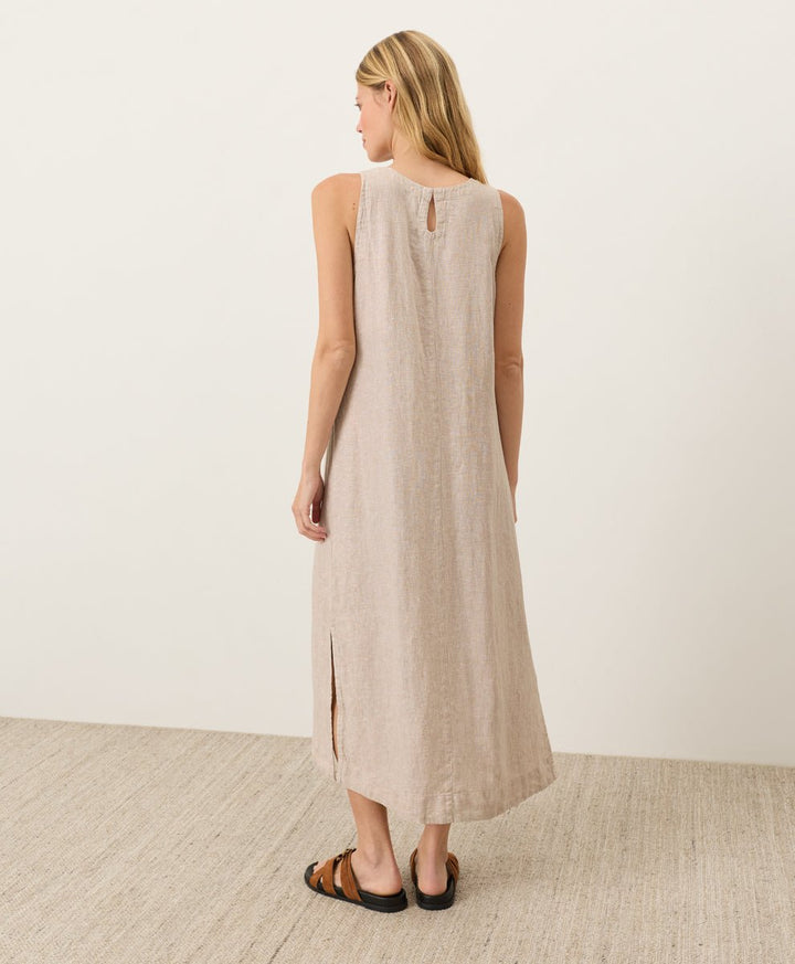 Organic Linen Easy Tank Dress - Echo Market