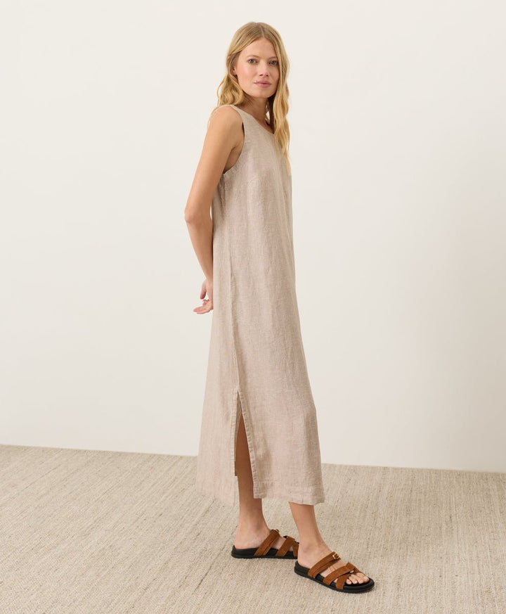 Organic Linen Easy Tank Dress - Echo Market