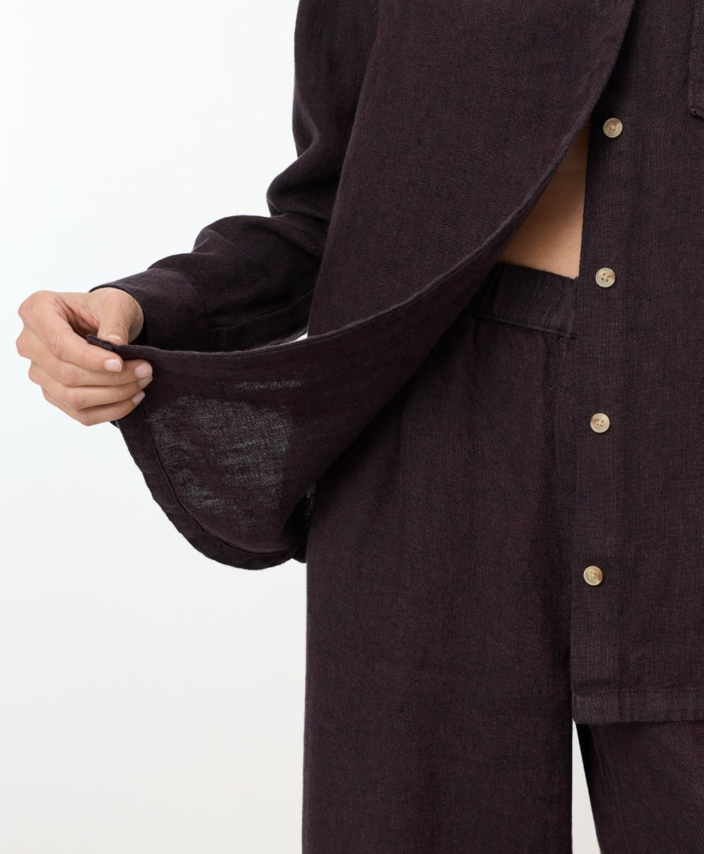 Organic Linen Easy Trouser Pant - Echo Market