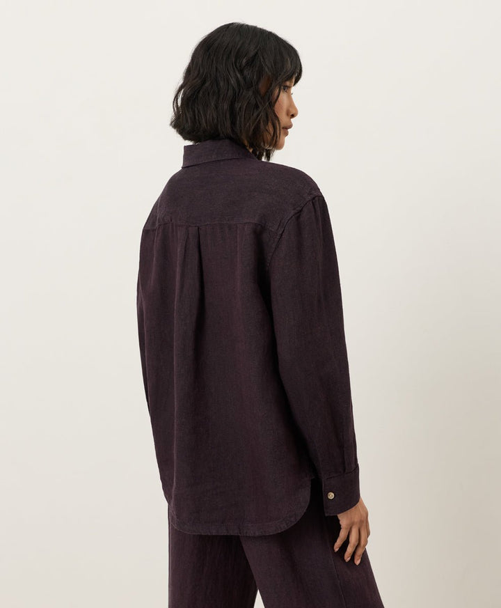 Organic Linen Relaxed Shirt - Echo Market