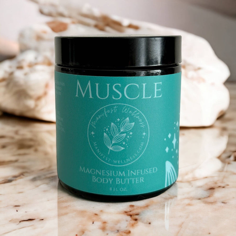 Organic Muscle | Magnesium Infused Body Butter - Echo Market