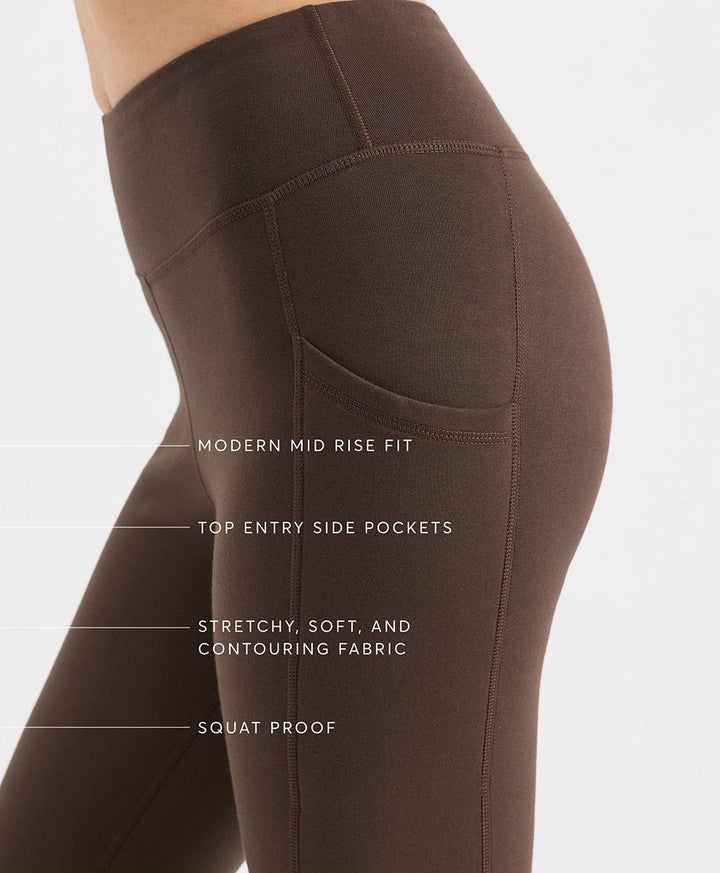 Organic On the Go-To Pocket Legging - Echo Market