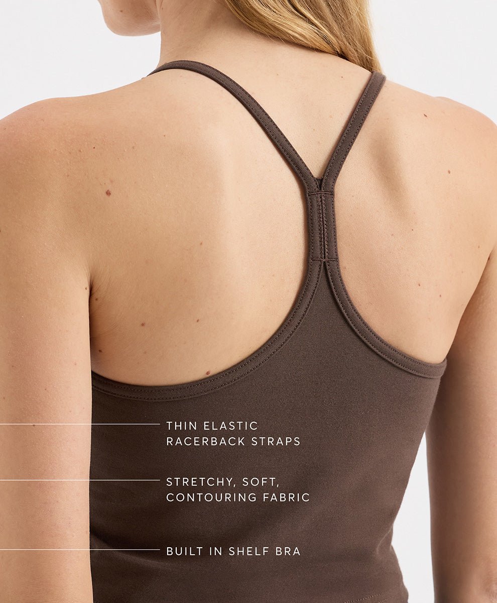 Organic On the Go-To Shelf Bra Tank - Echo Market
