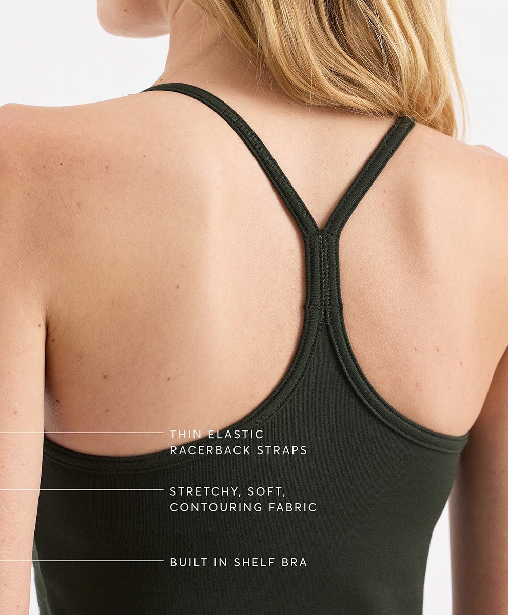 Organic On the Go-To Shelf Bra Tank - Echo Market