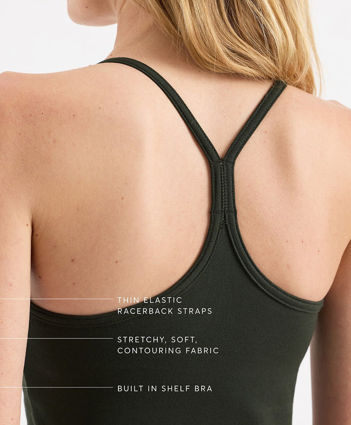 Organic On the Go-To Shelf Bra Tank - Echo Market