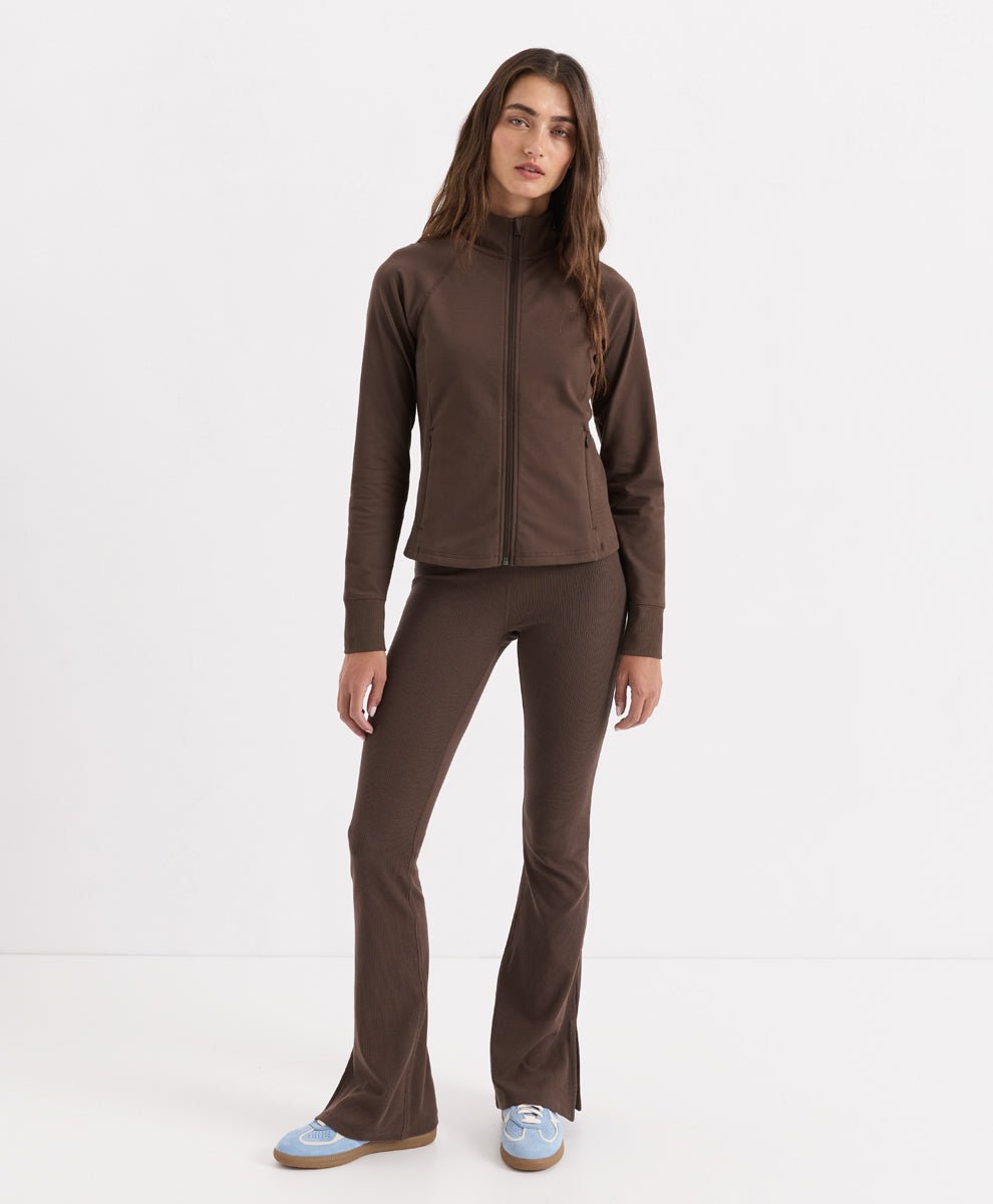 A woman modeling Pact&