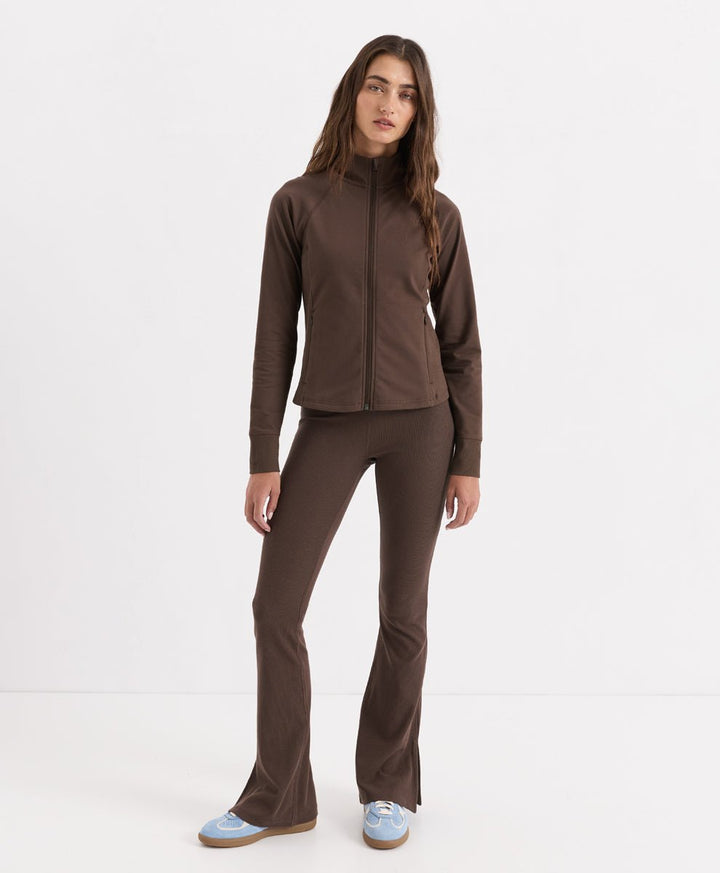 A woman modeling Pact&