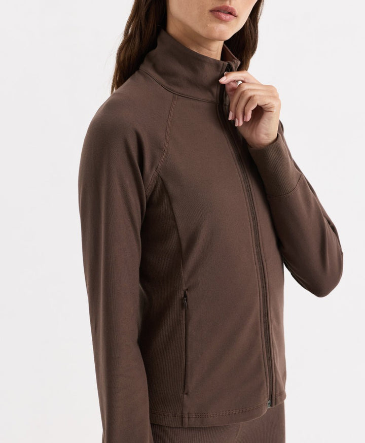 A woman wearing Pact&