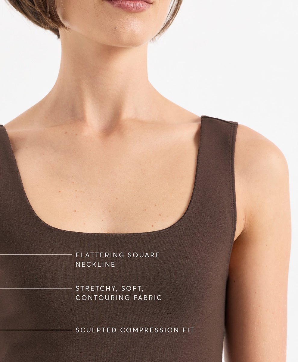 Organic On the Go-To Square Neck Tank - Echo Market
