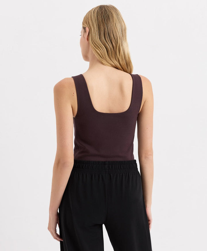 Organic On the Go-To Square Neck Tank - Echo Market