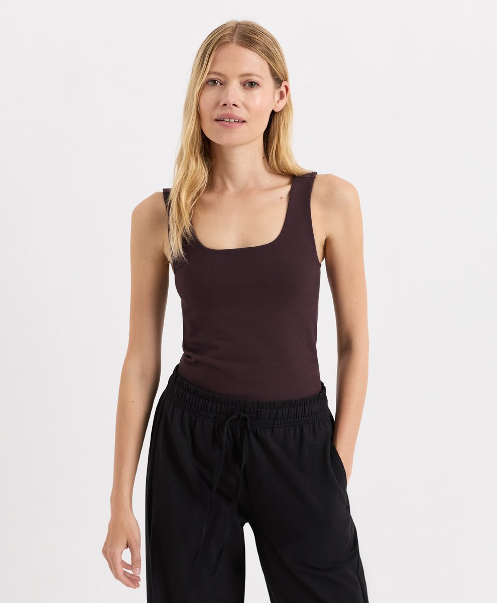 Organic On the Go-To Square Neck Tank - Echo Market