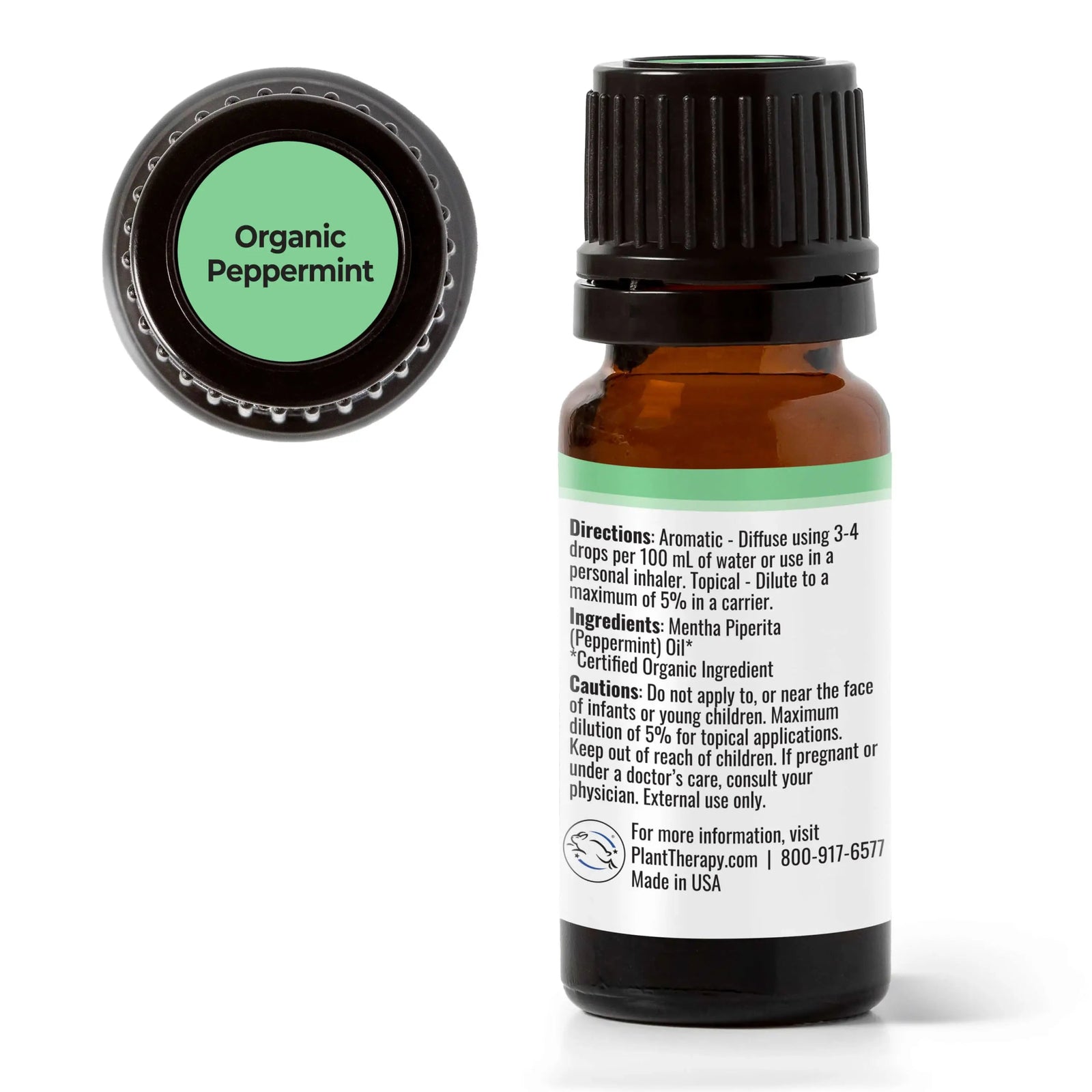 Organic Peppermint Essential Oil - Echo Market