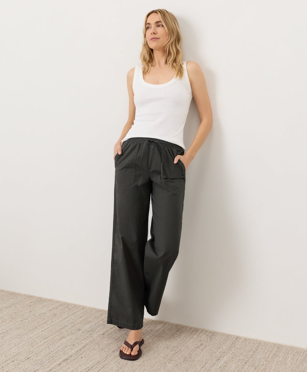 Organic Perfect Rib Scoop Neck Tank - Echo Market