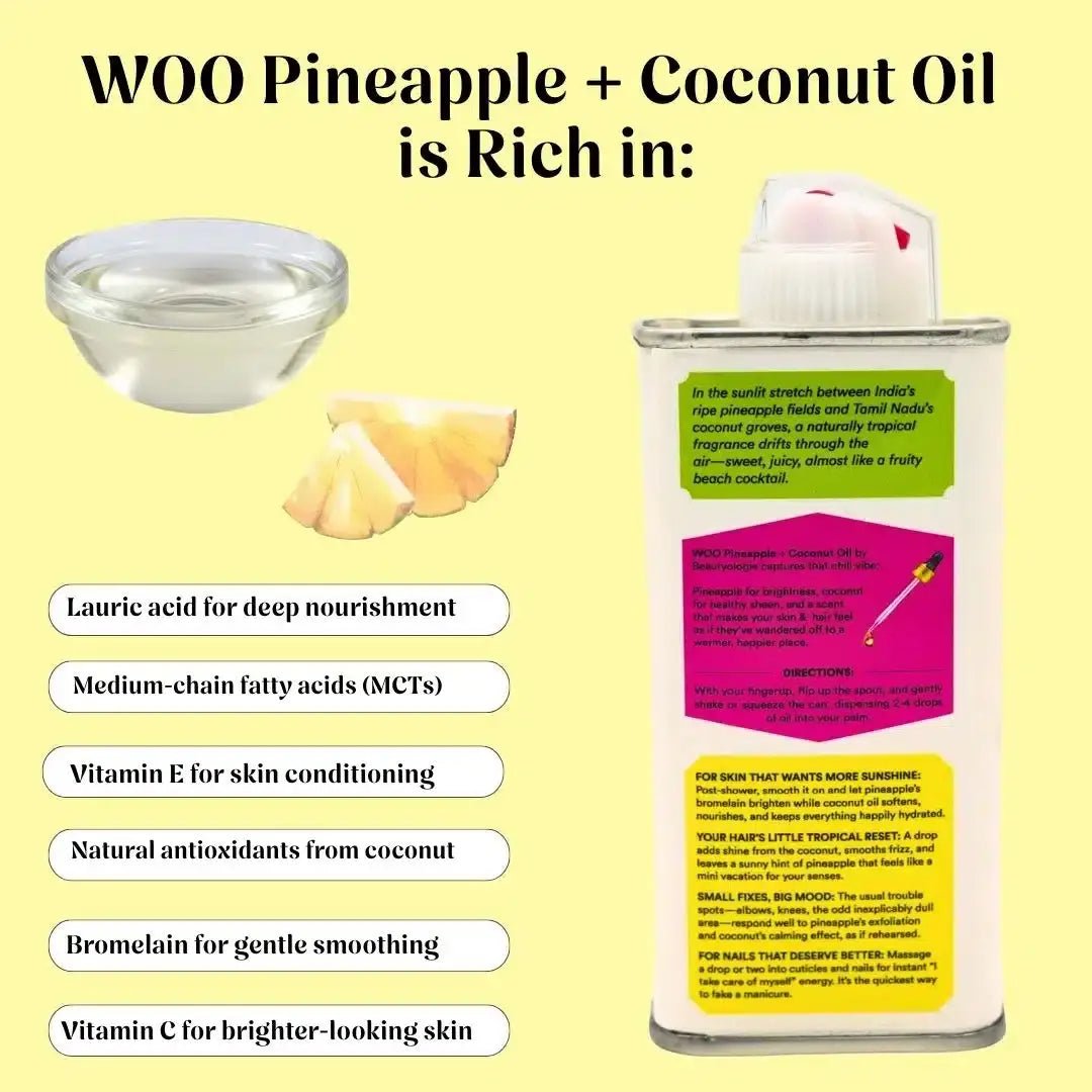 Organic Pineapple + Coconut Oil - Echo Market