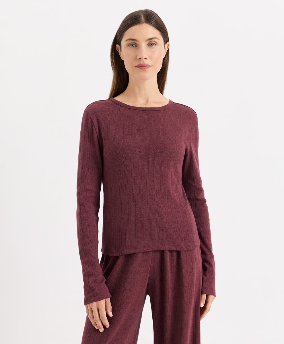 Organic Pointelle Long Sleeve Sleep Set - Echo Market