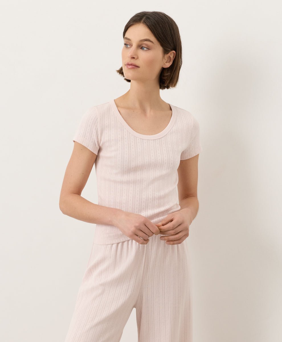 Woman wearing Pact&