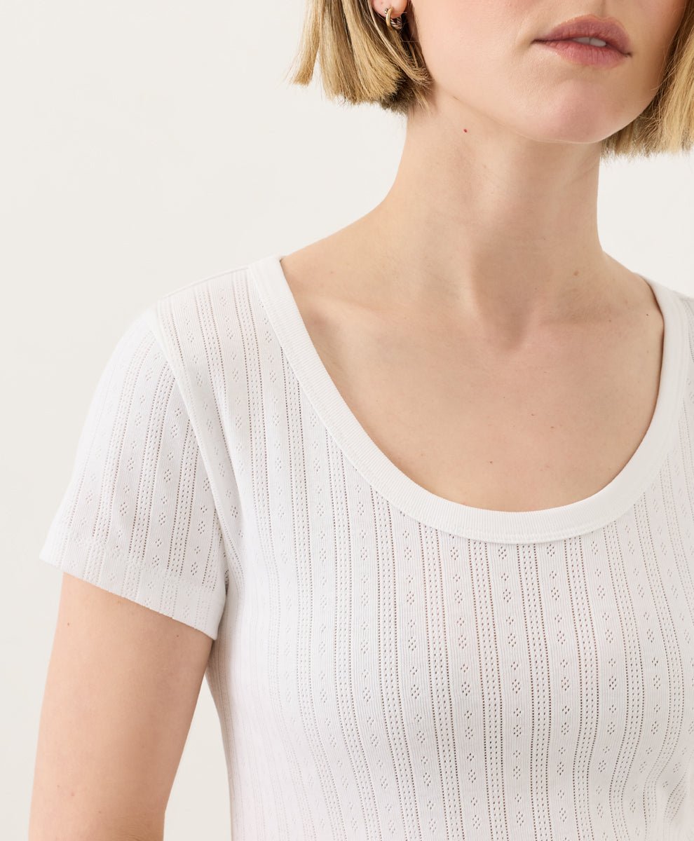 Woman wearing Pact&