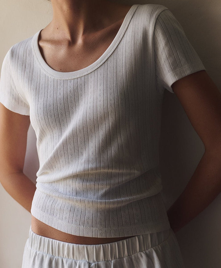 Woman wearing Pact&
