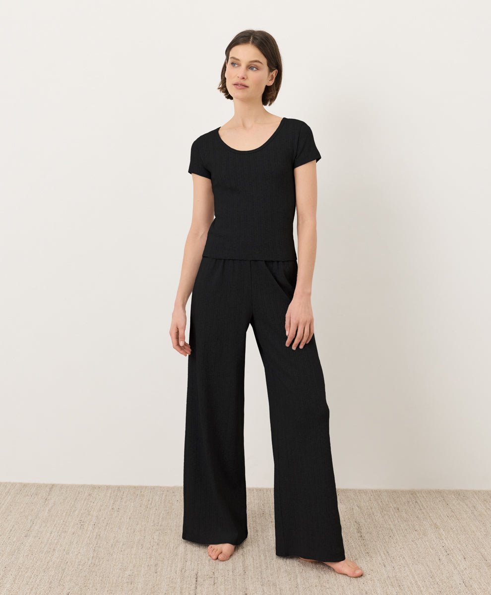 Woman wearing Pact&