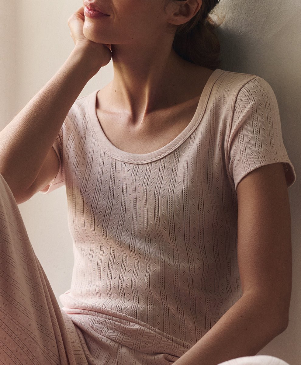 Woman wearing Pact&