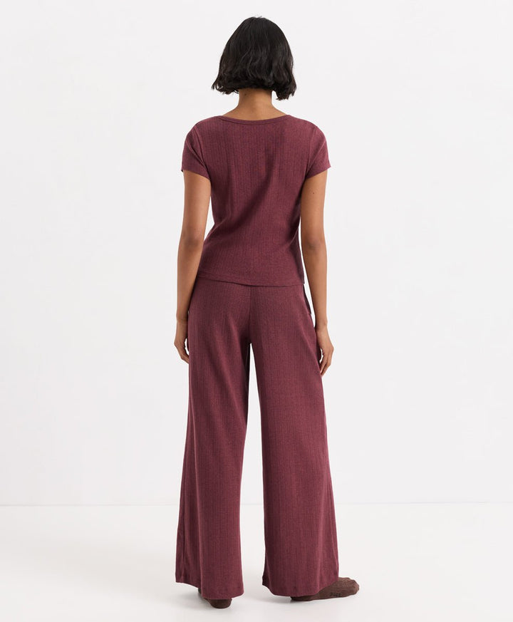 Organic Pointelle Short Sleeve Sleep Set - Echo Market