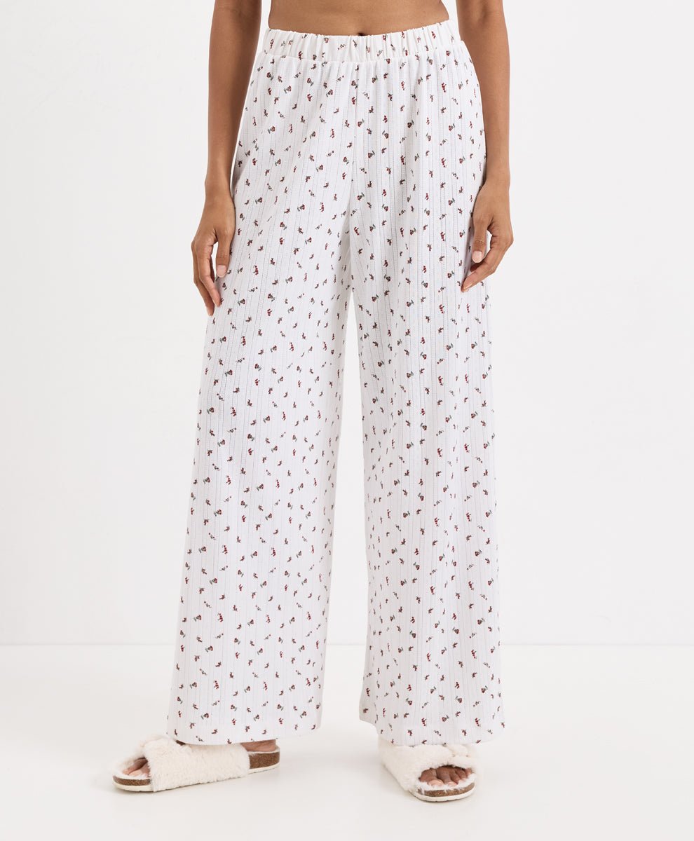 Organic Pointelle Short Sleeve Sleep Set - Echo Market