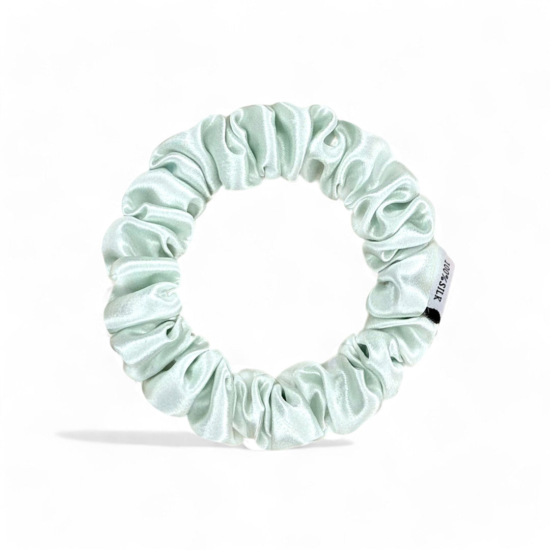 Organic Premium Silk Mini Scrunchie - Echo Market