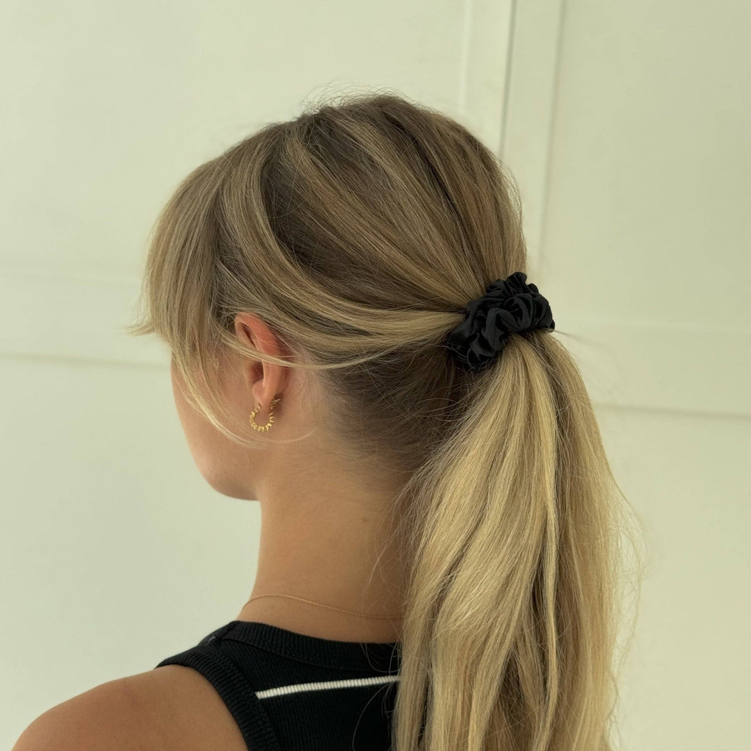 Organic Premium Silk Mini Scrunchies | Three Pack - Echo Market