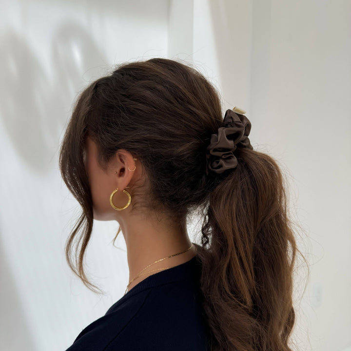 Organic Premium Silk Scrunchie - Echo Market