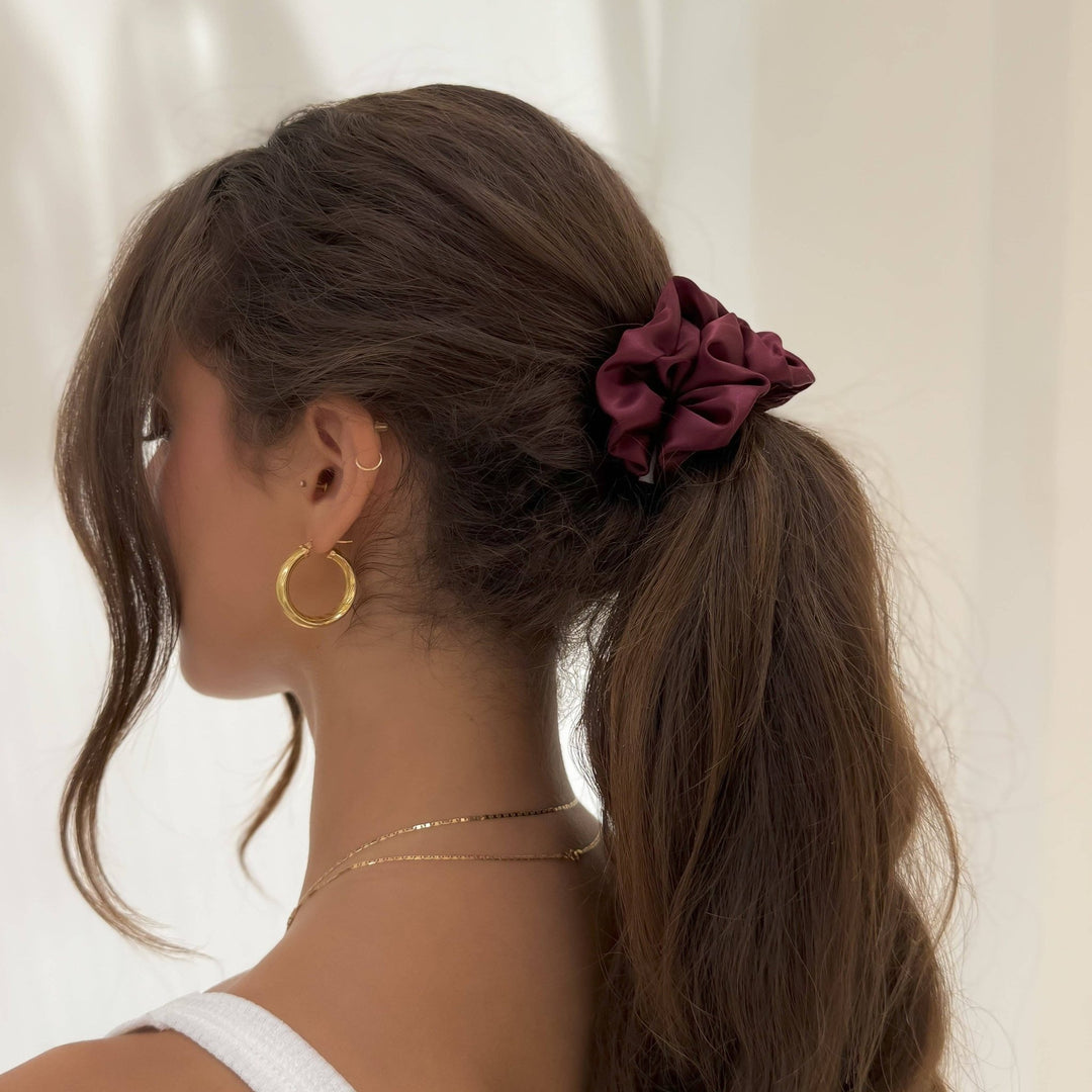 Organic Premium Silk Scrunchie - Echo Market