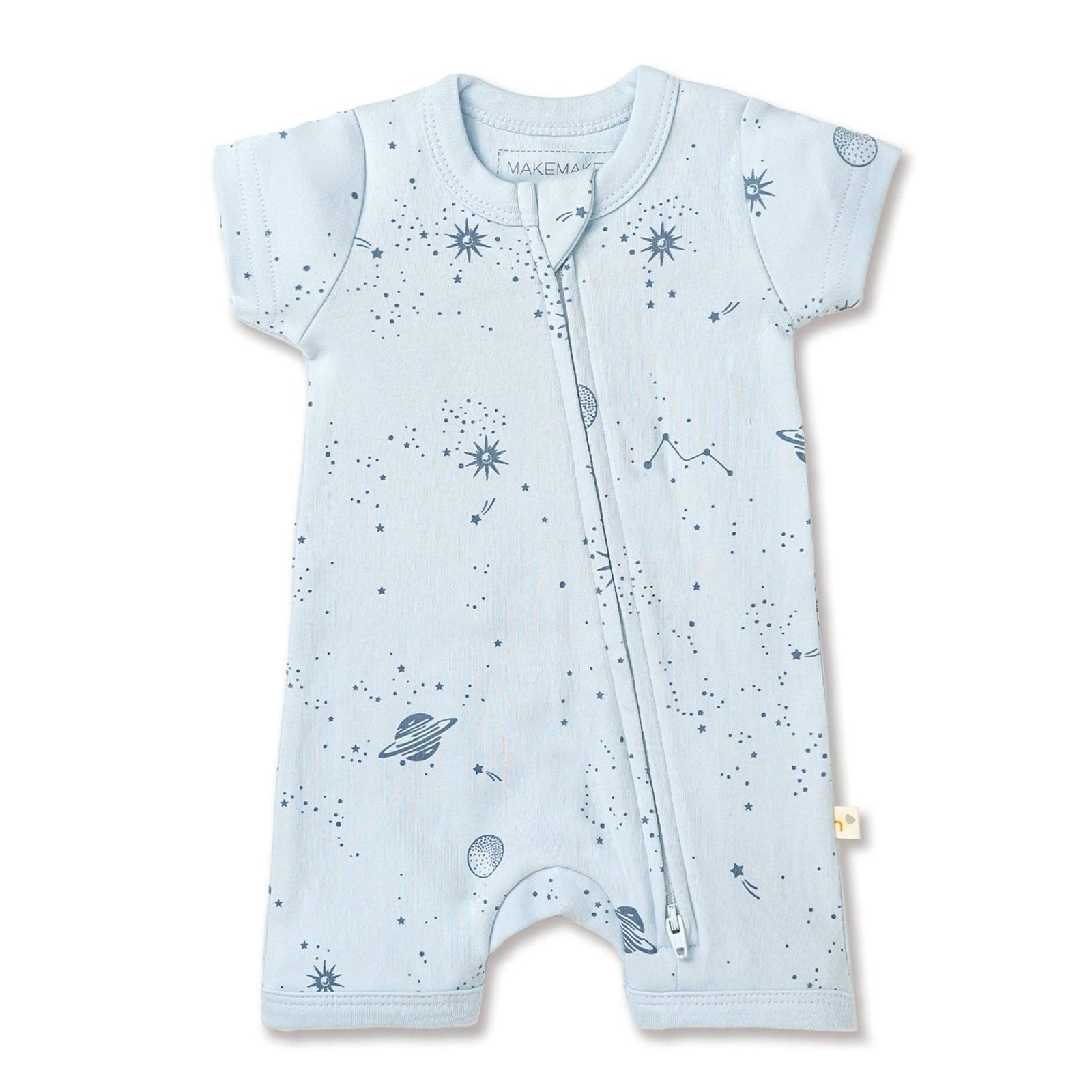 Organic Short Zip Romper - Echo Market