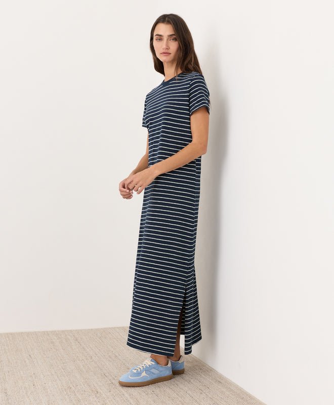 Organic Soft - Slub Essential Easy Tee Maxi Dress - Echo Market