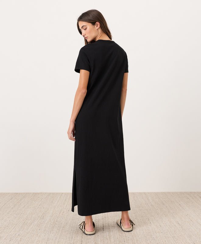 Organic Soft - Slub Essential Easy Tee Maxi Dress - Echo Market