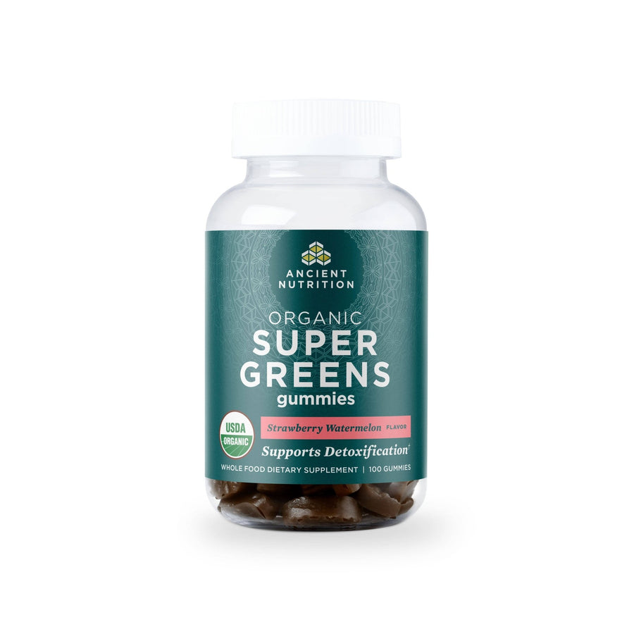 Organic Super Greens Gummy | Strawberry Watermelon - Echo Market