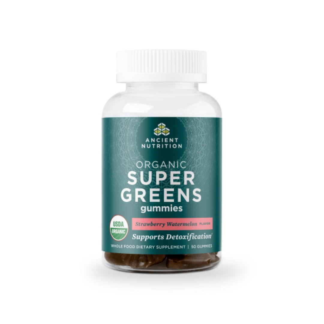 Organic Super Greens Gummy | Strawberry Watermelon - Echo Market