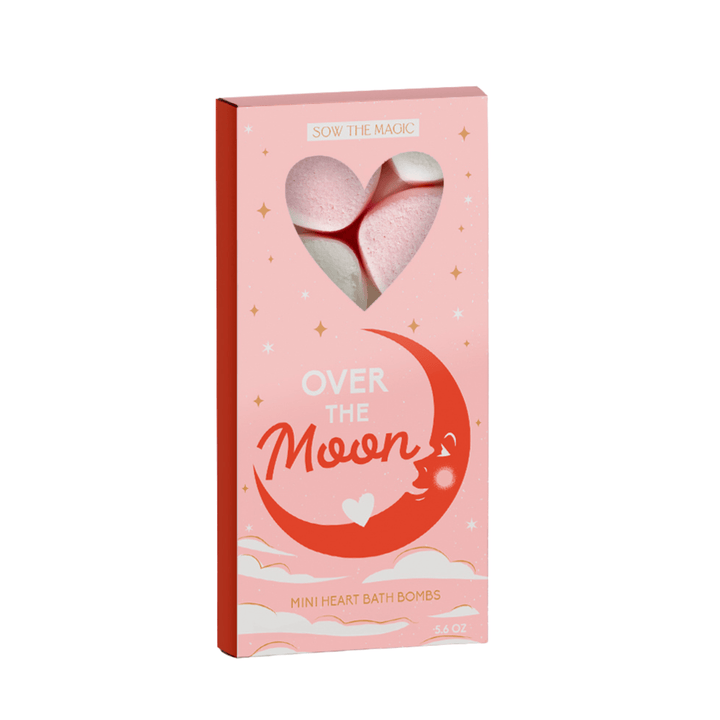 Over the Moon Mini Sweet Heart Bath Bombs Gift Set - Echo Market