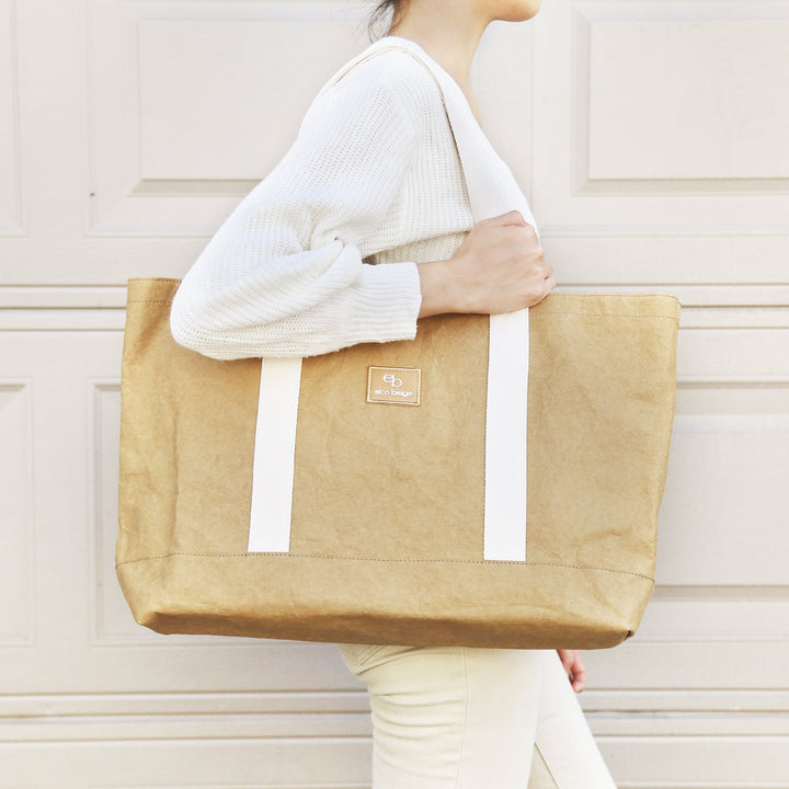 Paper Leather Everything Bag - Echo Market