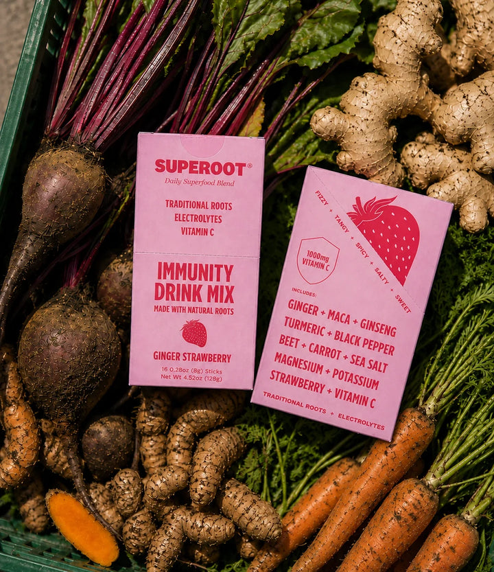 Superoot® Immunity Drink Mix | Ginger Strawberry