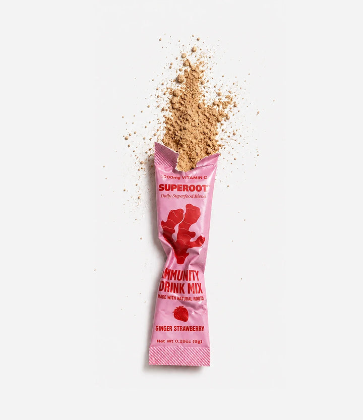 Superoot® Immunity Drink Mix | Ginger Strawberry