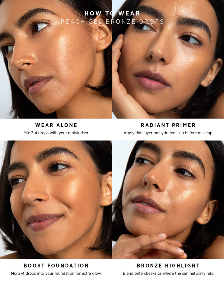 Peach Gel Bronzing Drops - Echo Market