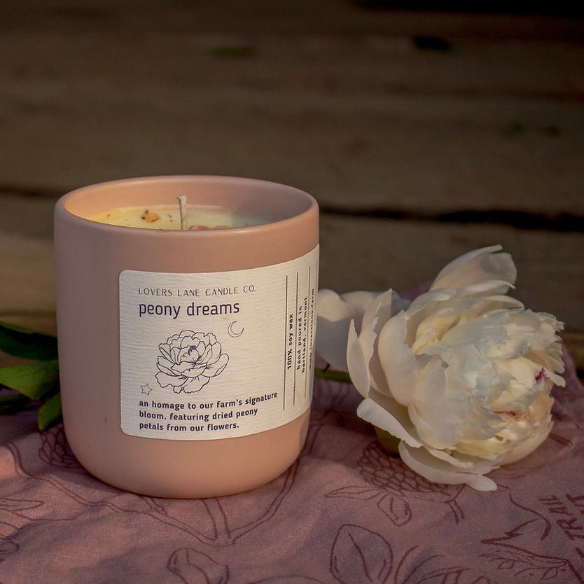 Peony Dreams Candle - Echo Market
