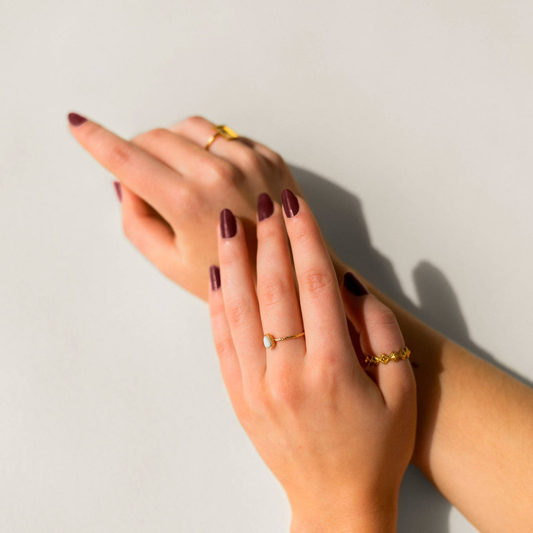 Petite - Bourgogne | BKIND Plant - Based Nail Polish - Echo Market