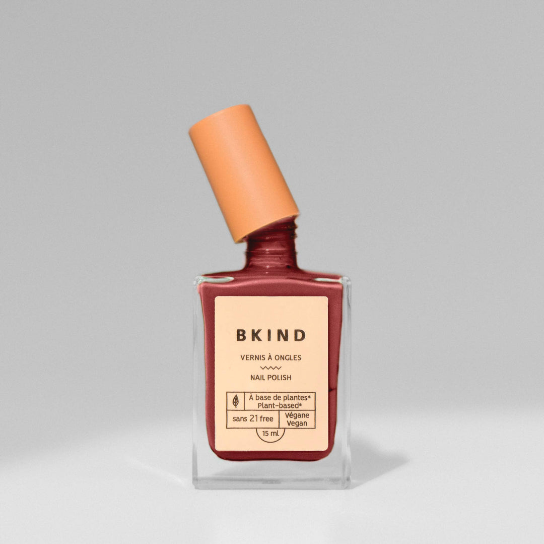 Petite - Bourgogne | BKIND Plant - Based Nail Polish - Echo Market