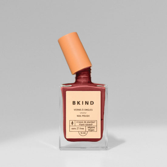 Petite - Bourgogne | BKIND Plant - Based Nail Polish - Echo Market