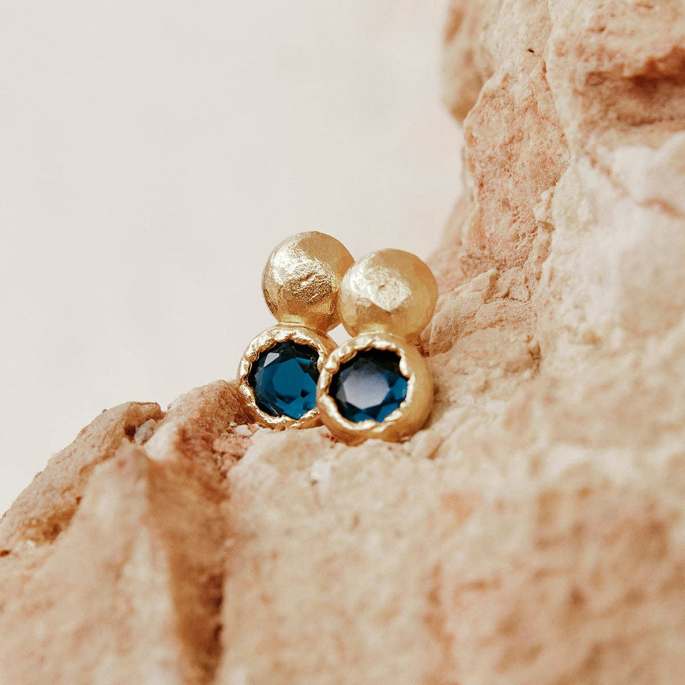 Petra Night Blue Earrings - Echo Market