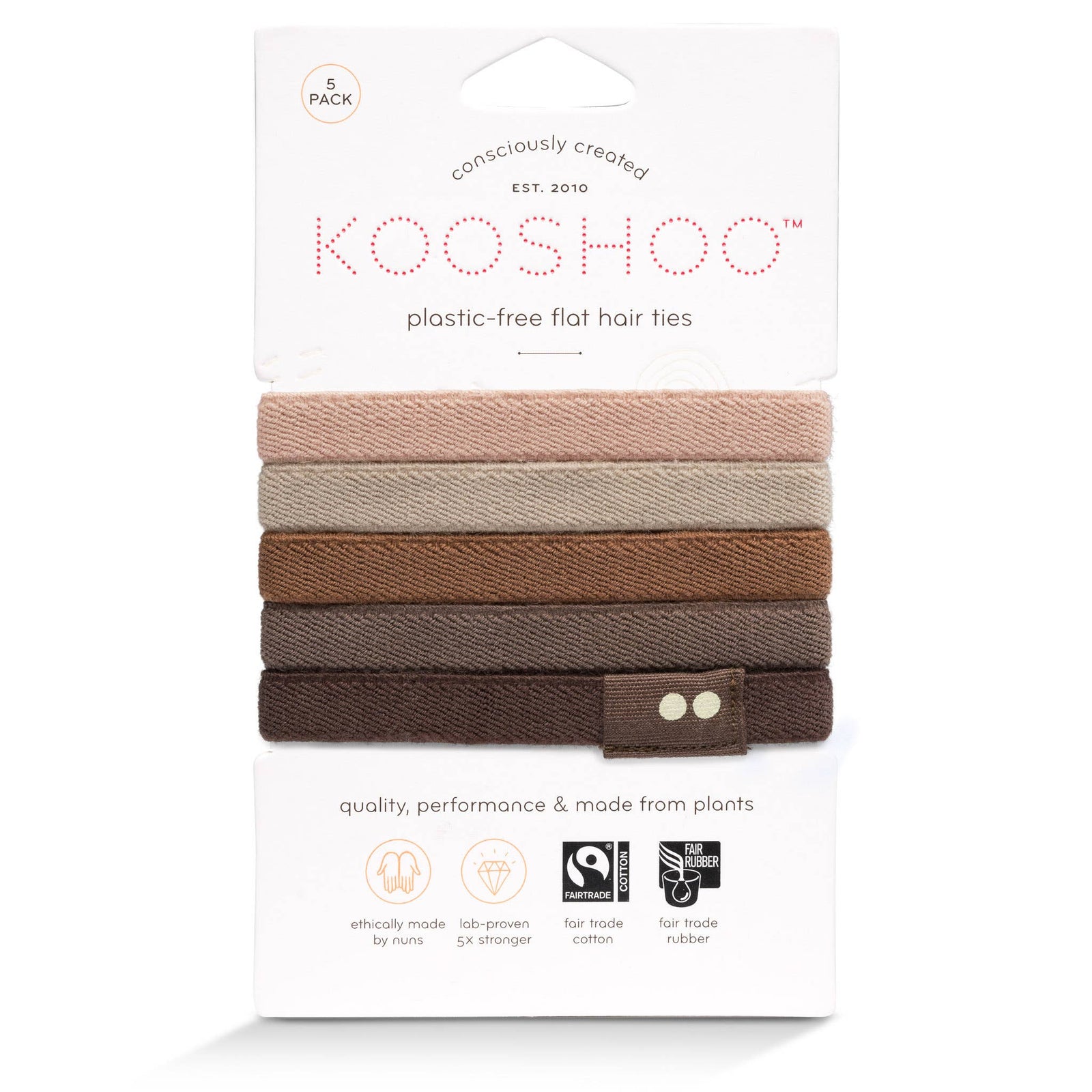 Plastic - free Biodegradable Hair Ties - Echo Market