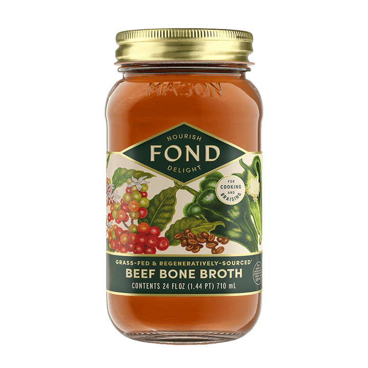 Poblano Grass - Fed Regenerative Beef Bone Broth - Echo Market