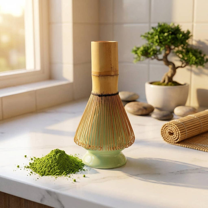 Porcelain Matcha Whisk Holder - Echo Market