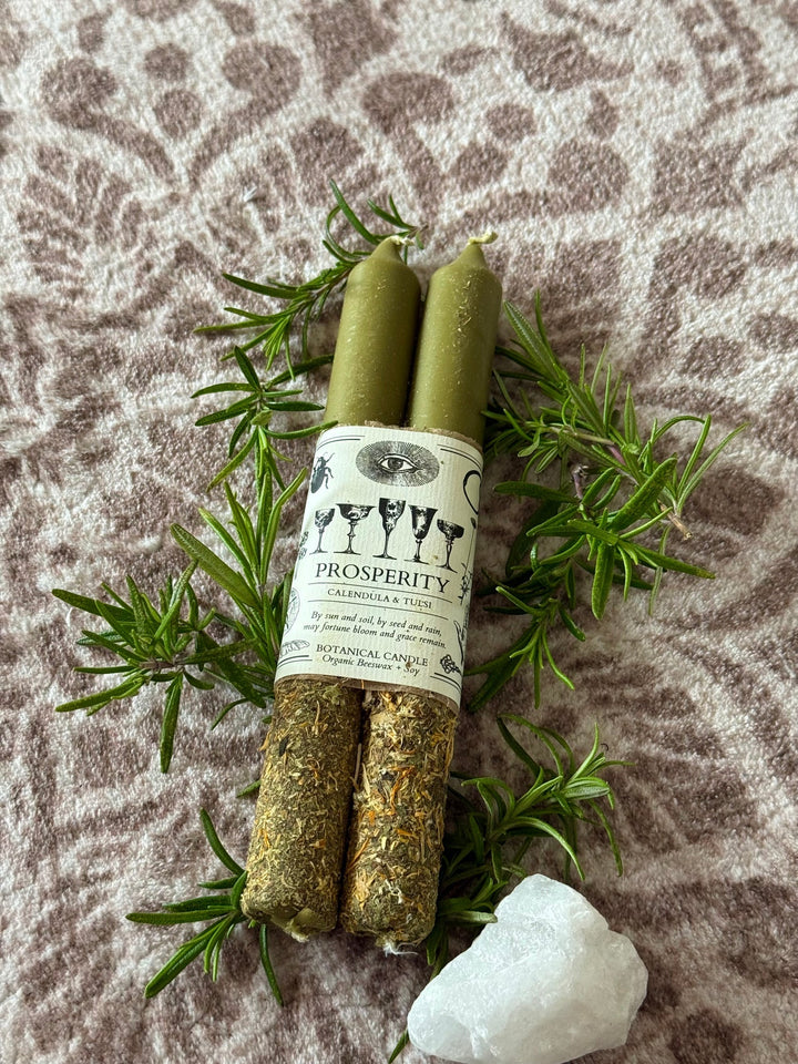 PROSPERITY RITUAL CANDLE | Manifestation & Abundance - Echo Market